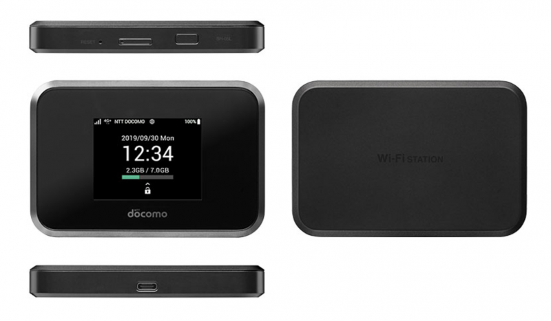 【docomo】 Wi-Fi STATION SH-05L