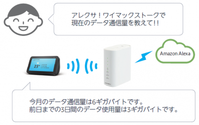 Alexa搭載のスマートスピーカーでコントロールが可能（提供終了）
