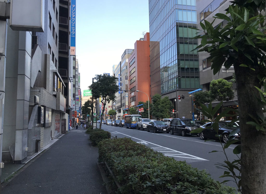 東京・南池袋2丁目付近