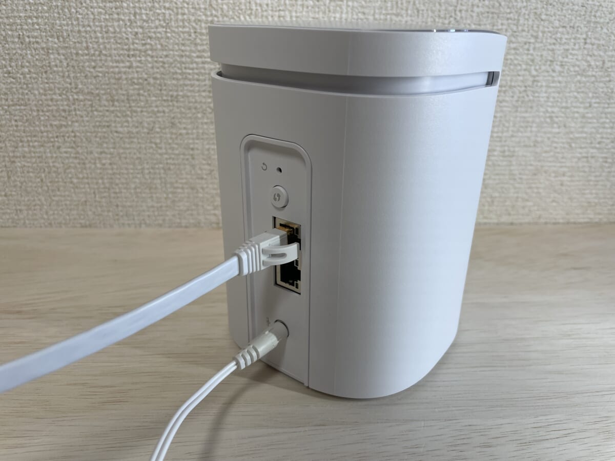 Rakuten Turbo 5Gの背面