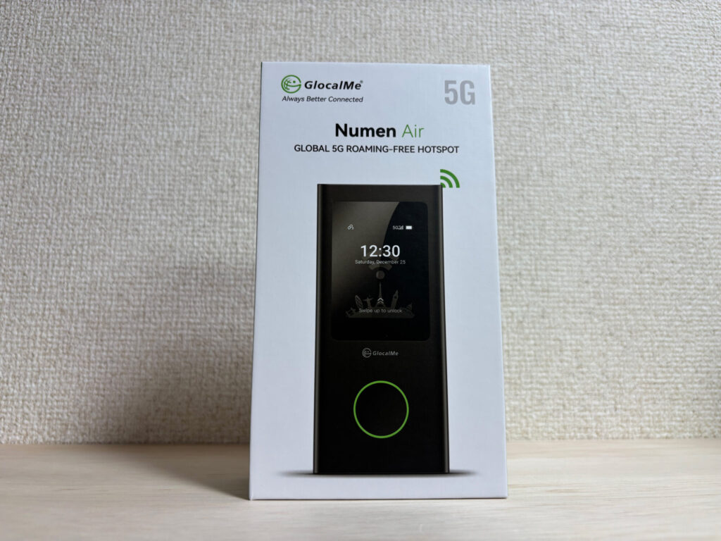 Numen Air U50のパッケージ正面
