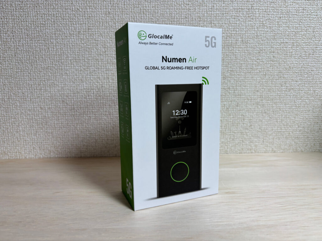 Numen Air U50のパッケージ